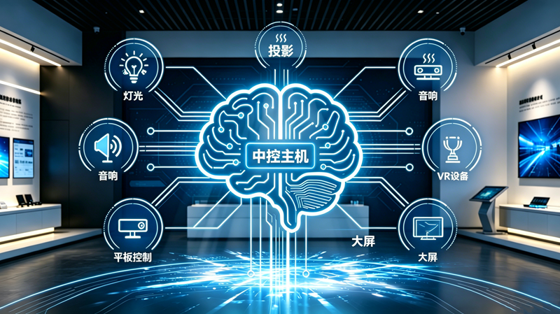 展厅中控系统包含哪些设备-苏州好奇数字科技有限公司.png