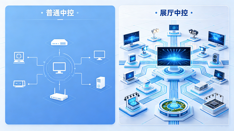 展厅中控和普通中控有什么区别-苏州好奇数字科技有限公司
