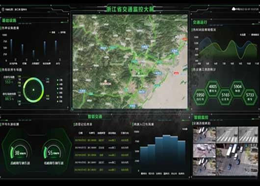 大数据可视化互动大屏在监控指挥领域的应用场景