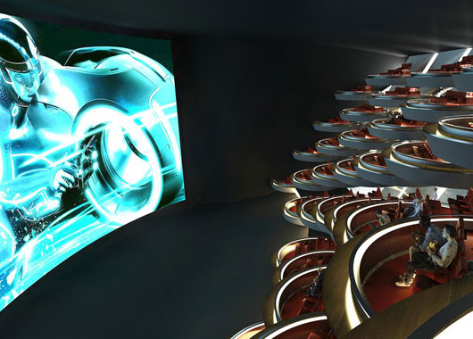 4D数字影院在科技展厅的应用场景
