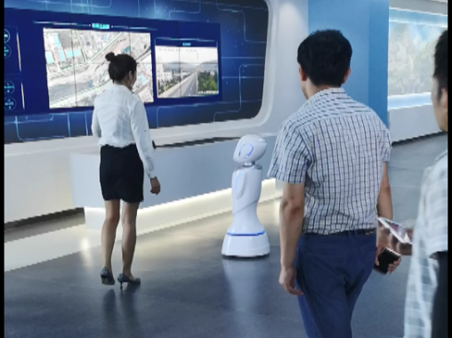 导览机器人-智能讲解机器人-迎宾接待-苏州好奇数字科技