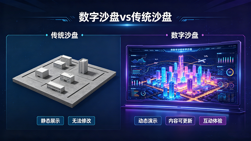 数字沙盘和传统沙盘有什么区别-苏州好奇数字科技有限公司