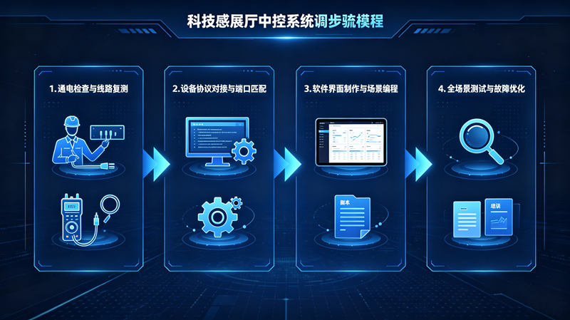 展厅中控系统调试步骤-苏州好奇数字科技有限公司